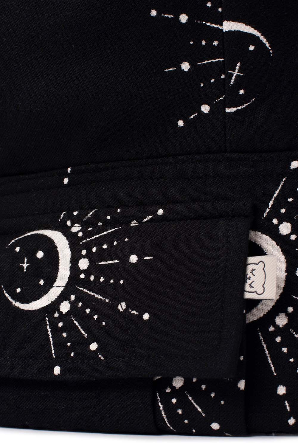 Moonchild (black) - Signature Woven Preschool Carrier