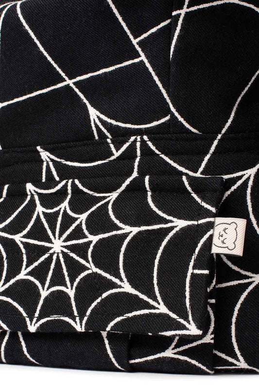 Spider Web Black - Woven Standard Baby Carrier