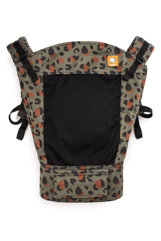 Coast Olive Leopard - Signature Woven Mesh Toddler Carrier