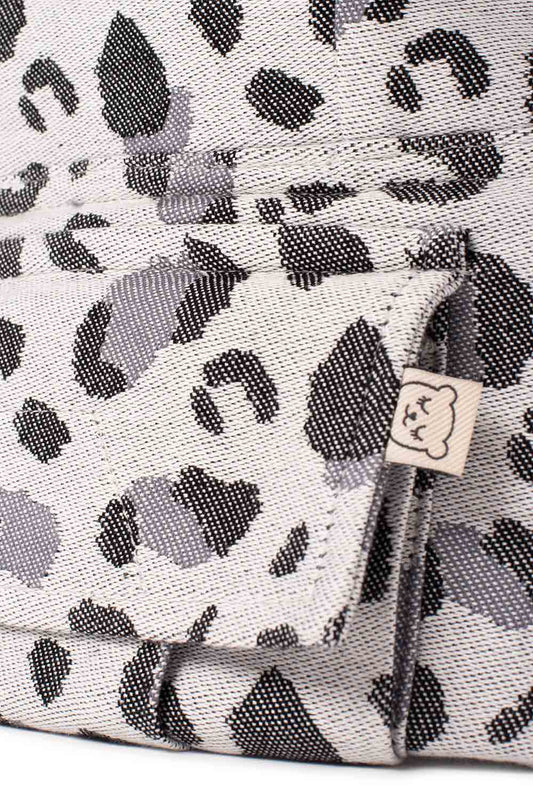 Snow Leopard - Signature Woven Toddler Carrier pocket