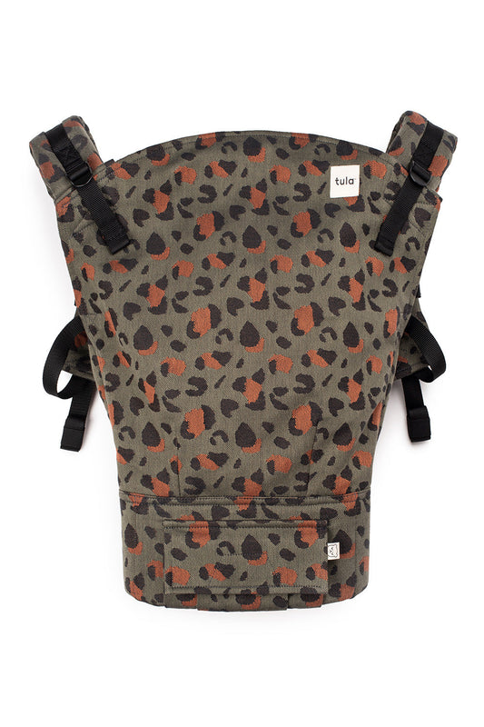 Olive Leopard - Signature Woven Toddler Carrier