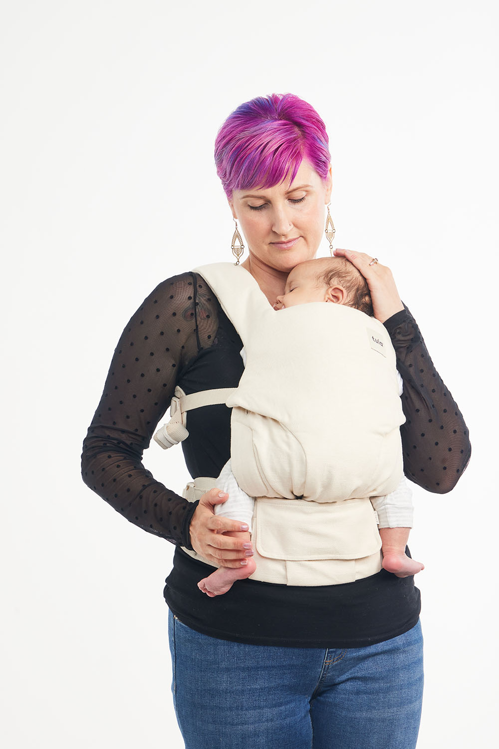 美品♡tula♡explore Baby carrier♡レオパード♡ Snow Leopard - Signature Woven Explore Baby Carrier – Baby