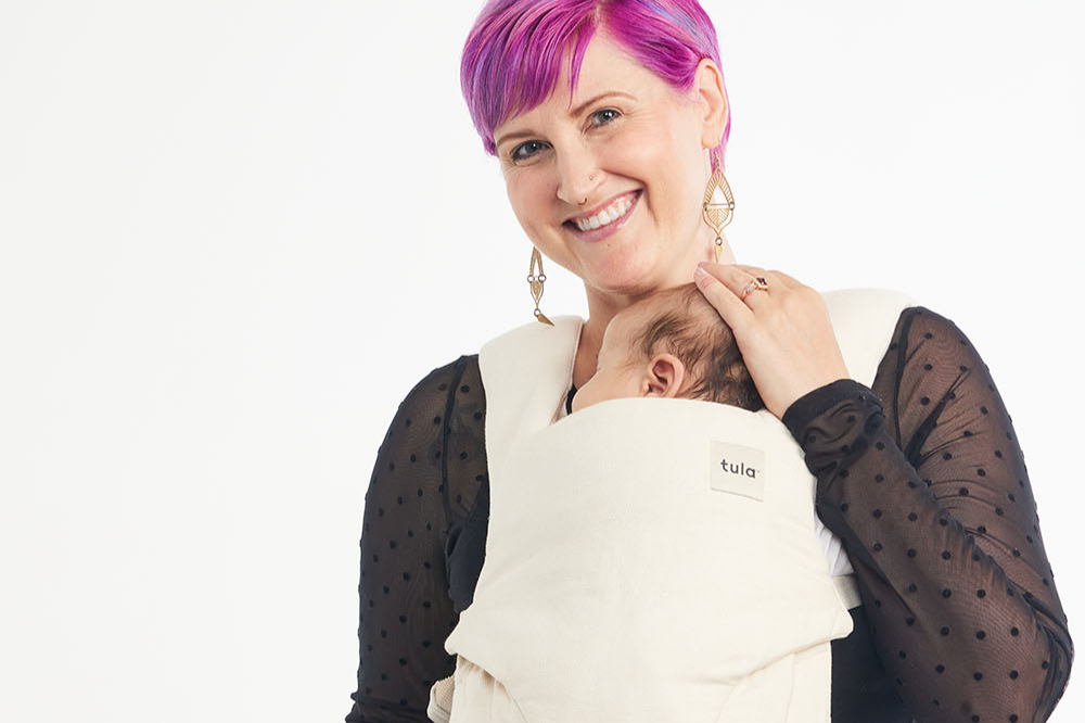 Dove Linen Baby Carrier