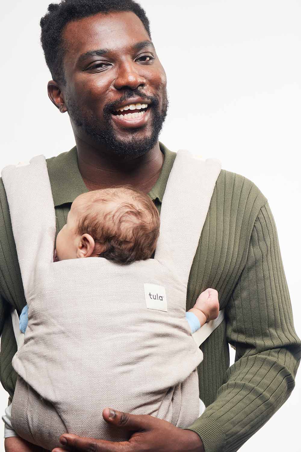 Explore Linen Baby Carrier: Sand | Baby Tula Linen