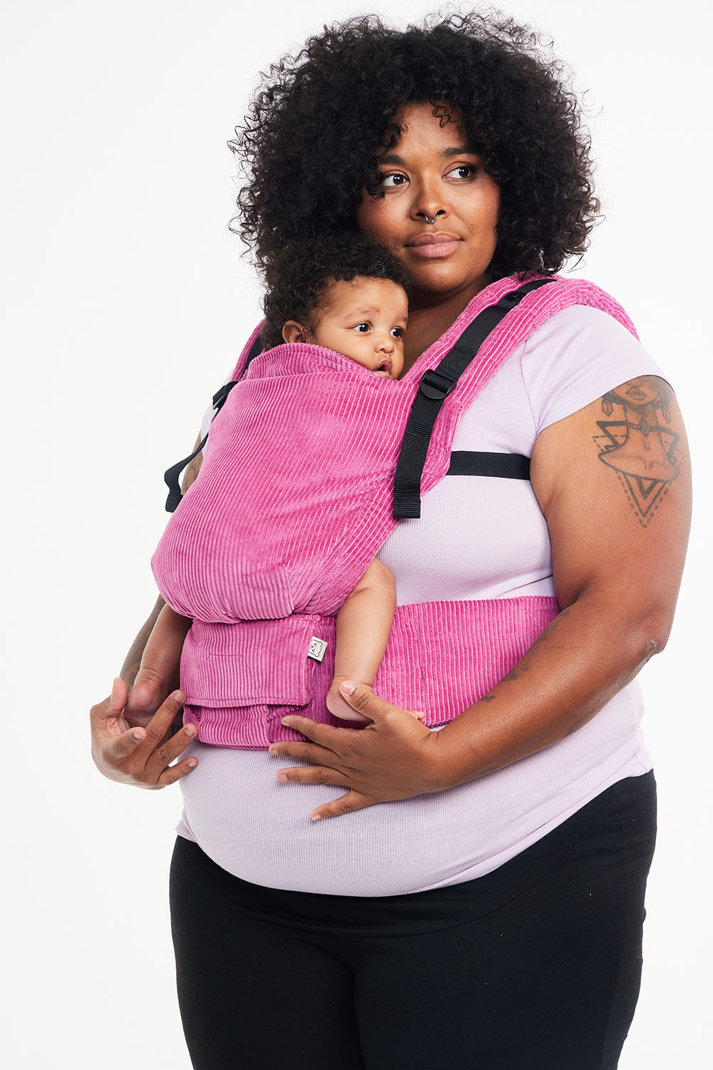 Magenta - Corduroy Free-to-Grow Baby Carrier – Baby Tula US