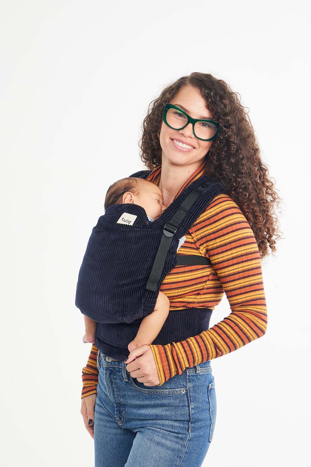 Midnight Blue Corduroy Free-to-Grow Baby Carrier – Baby Tula US