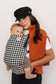 Houndstooth - Cotton Free-to-Grow Baby Carrier