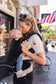 Raven - Velour Free-to-Grow Baby Carrier
