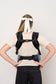 Raven - Velour Free-to-Grow Baby Carrier