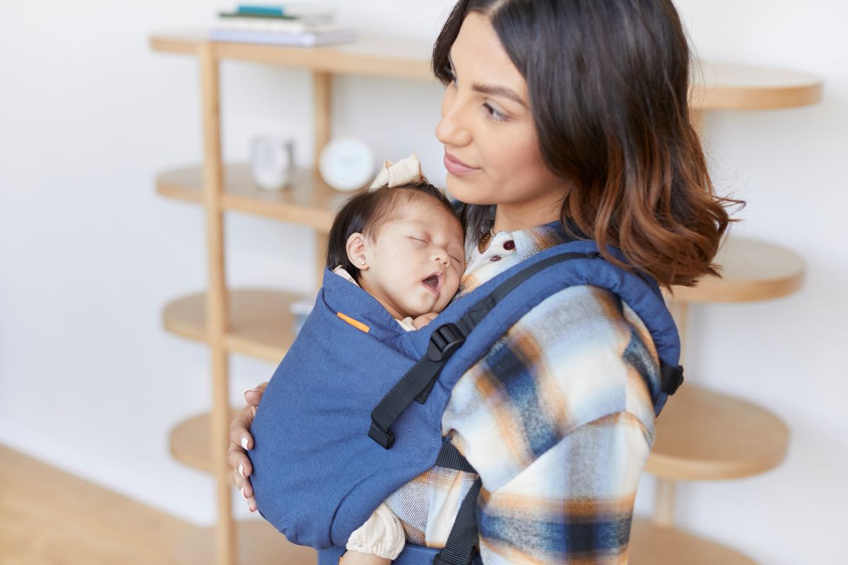 Bluestone - Hemp Free-to-Grow Baby Carrier
