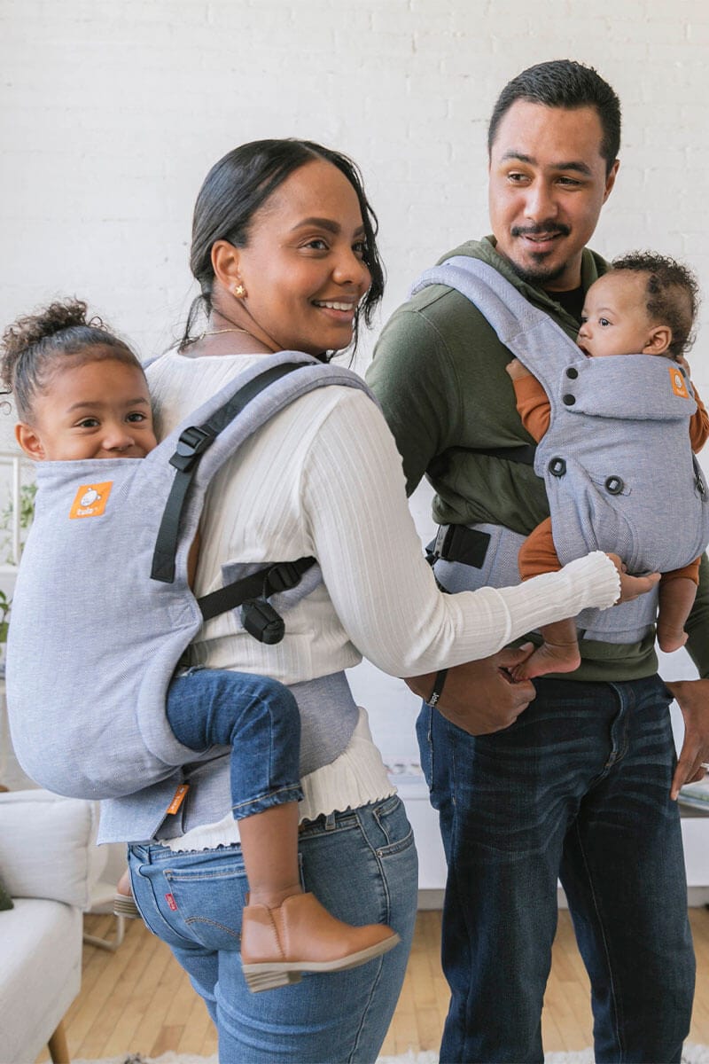 Rain - Linen Free-to-Grow Baby Carrier