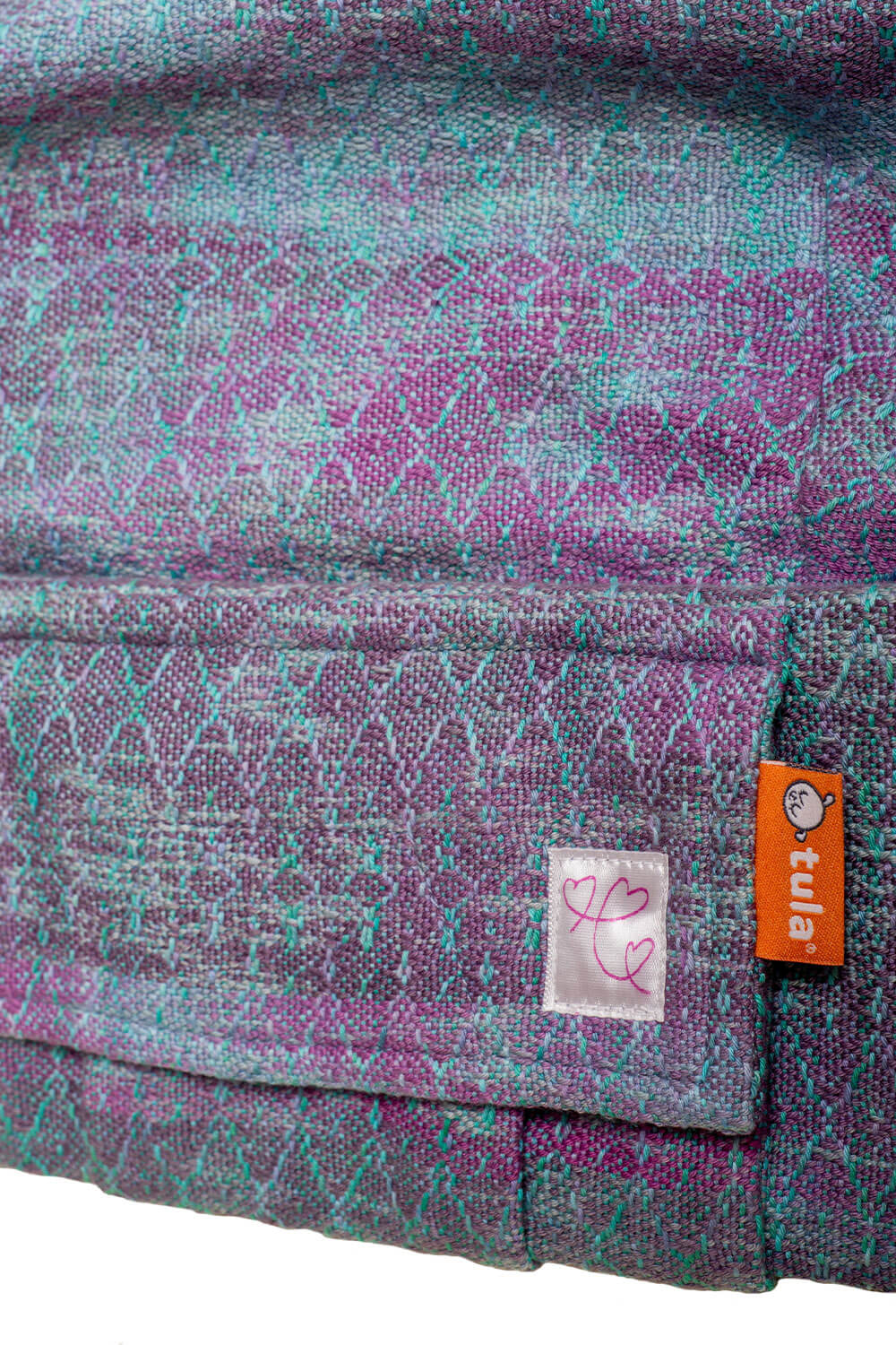 MAEhem Wovens 'Interstellar' (purple, aqua, & blue weft) - Tula Signature Baby Carrier