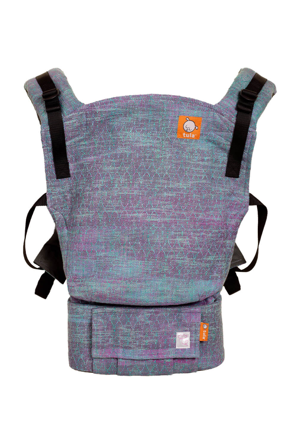 MAEhem Wovens 'Interstellar' (purple, aqua, & blue weft) - Tula Signature Baby Carrier