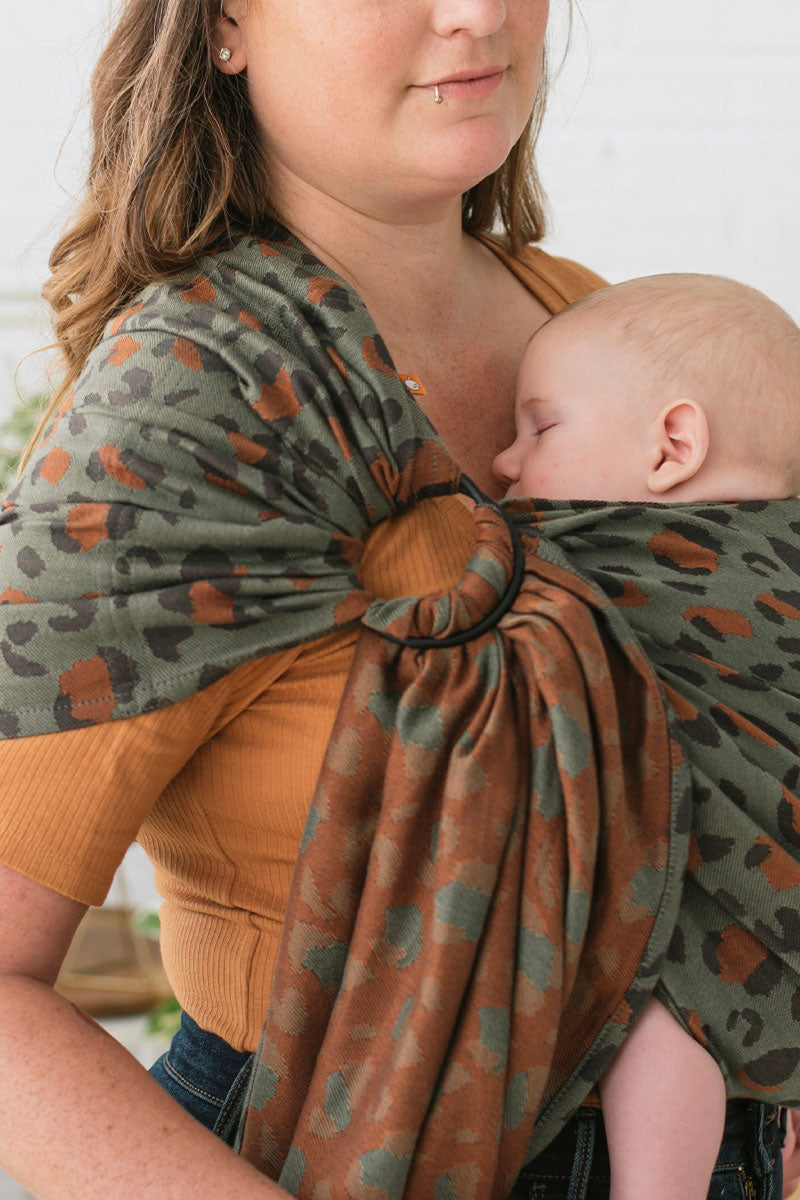 Tula Exclusive Signature Woven Baby Sling - Olive Leopard – Baby