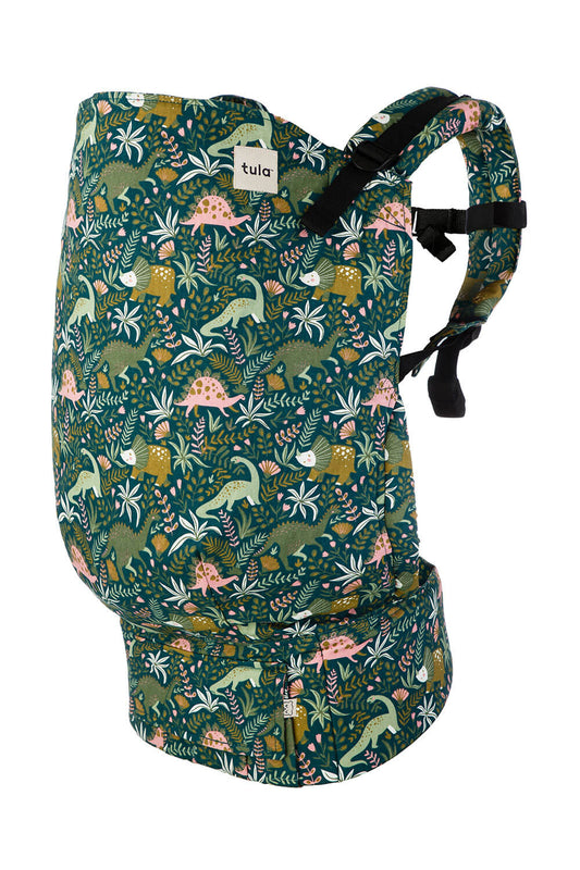 baby carrier with dinosaur print