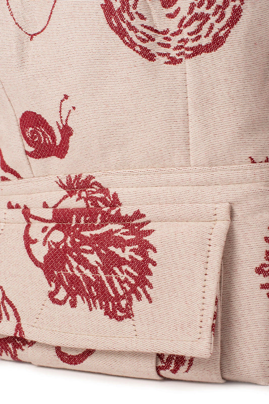Tup Tup Bordeaux - Signature Woven Standard Baby Carrier