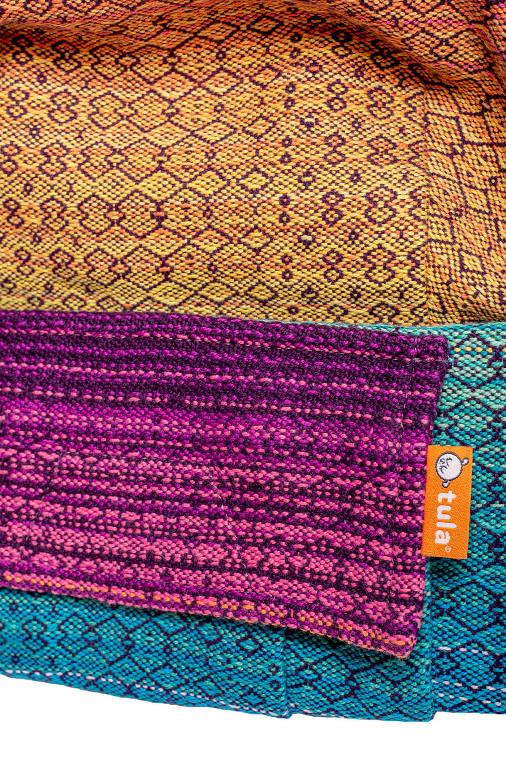 Moody Rainbow - Signature Handwoven Free-to-Grow Baby Carrier