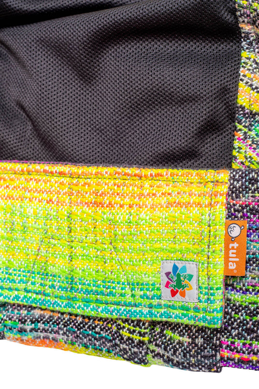 Coast Rainbow Dynamite - Signature Handwoven Free-to-Grow Mesh Baby Carrier
